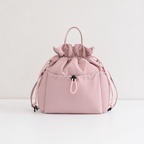 CouldNook Drawstring Lunch Bag - Ruffled Opening and Front Pocket