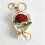 CouldNook Yarn Mini Flower Bouquet Keychain - Seven Bloom Designs