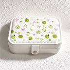 CouldNook Apple Print Jewelry Box - Snap Closure