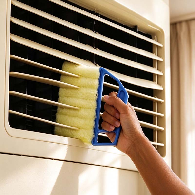 CouldNook Blind Cleaning Brush - Seven Covered Fingers