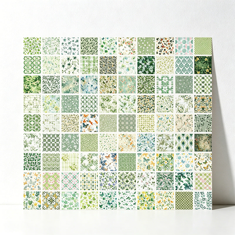 CouldNook Vintage Floral Paper Brick- Journal Scrapbook Crafts