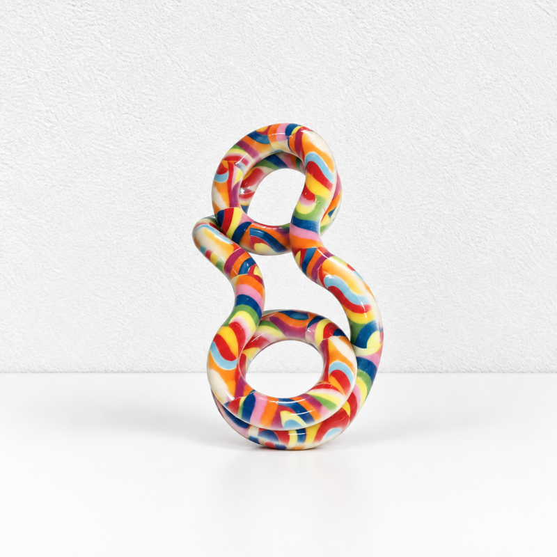 CouldNook Twist Fidget Toy - Curved Links for Shape Play