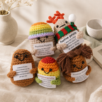 CouldNook Rounded Potato Message Figure - Assorted Seasonal Accessories