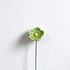 CouldNook Ceramic Flower Garden Stake - Bee Watering Styles