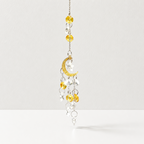 CouldNook Celestial Crystal Suncatcher - Moon and Star Designs