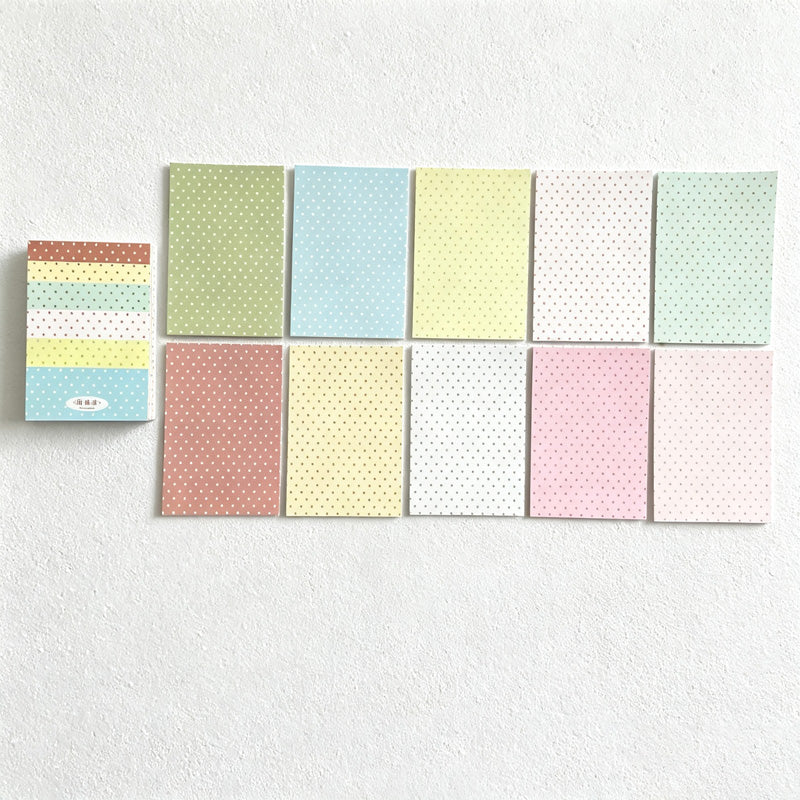 CouldNook Decorative Memo Pad - Non-Adhesive Patterned Sheets for Journal Collages