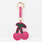 CouldNook Rhinestone Cherry Keychain - Fruit Bag Charm