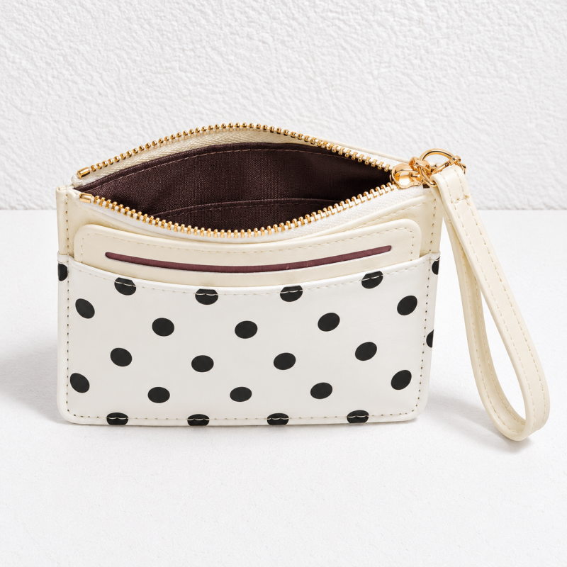 CouldNook Polka Dot Card Holder - Removable Insert