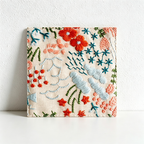 CouldNook Floral Drink Coaster - Warm Table Accent