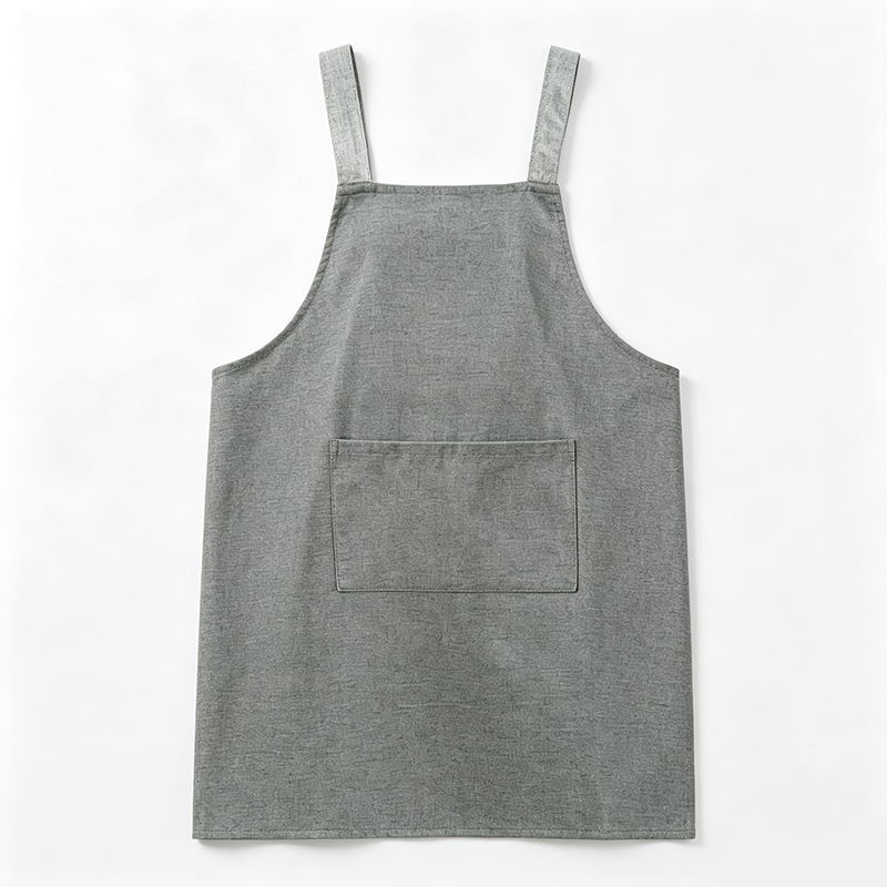 CloudNook Color Block Apron‑Kitchen Wear Accent
