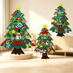 CouldNook Felt Christmas Tree Activity Set - Detachable Hanging Ornaments