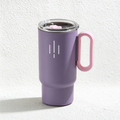 CouldNook Handled Coffee Cup - Bright Colors and Contrasting Rectangular Handle