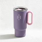 CouldNook Handled Coffee Cup - Bright Colors and Contrasting Rectangular Handle