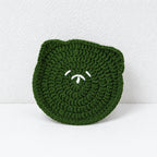 CouldNook Yarn Coaster - Festive Figures and Shaped Cup Accents