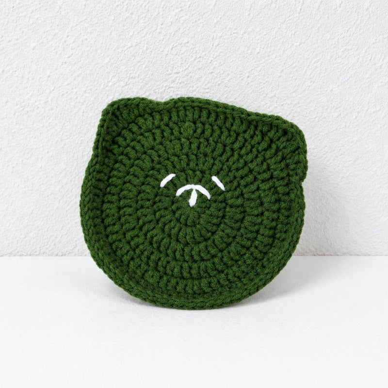 CouldNook Yarn Coaster - Festive Figures and Shaped Cup Accents