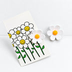 CouldNook Six Petal Flower Magnet - Ten Color Options