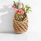CouldNook Teardrop Cotton Rope Storage Net - Pastoral Hanging Basket