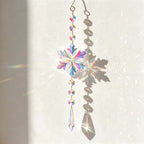 CouldNook Snowflake Suncatcher - Beaded Strand And Shaped Pendant Options