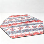 CouldNook Floral Picnic Mat - Foldable Handled Design Collection