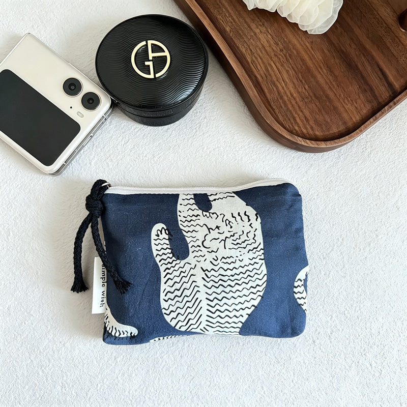 CouldNook Printed Mini Pouch - Six Floral and Animal Designs