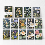 CouldNook Embossed Botanical Paper - Six Floral Color Stories