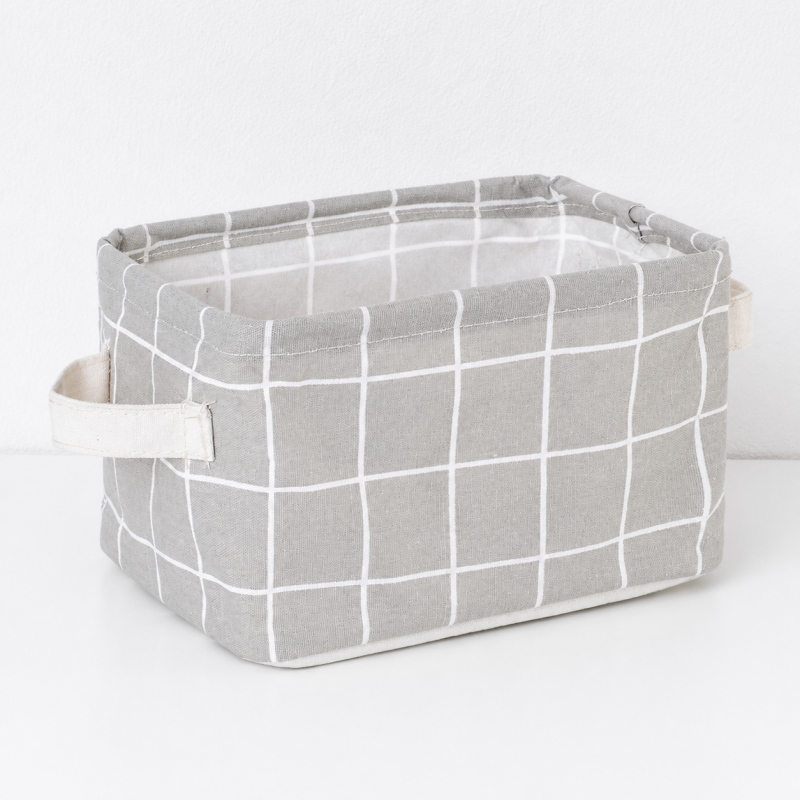 CouldNook Fabric Storage Basket - Small Printed Pattern Choices