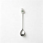 CouldNook Stainless Steel Serving Spoon - Sculpted Small Scale Design