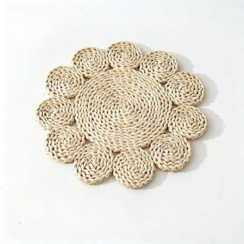 CouldNook Woven Round Table Placemat - Dining Table Accent