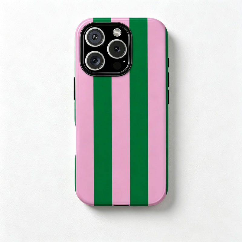 CouldNook iPhone 17 Series 2-in-1 Stripe Phone Case - Graphic Everyday Cover