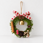 CouldNook Christmas Bell Hanging - Bow Wreath And Tree Design Choices