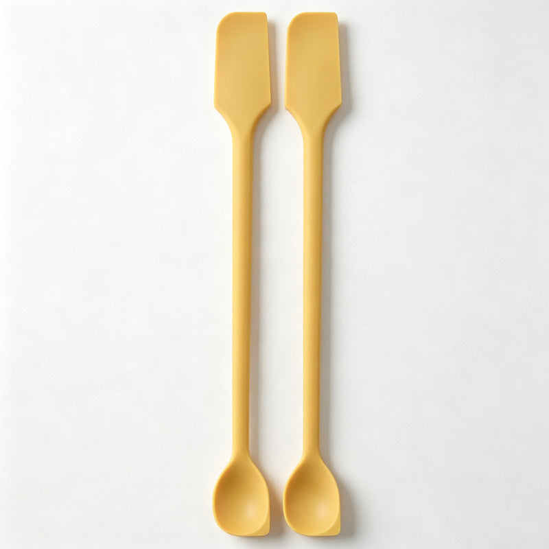 CouldNook Silicone Spatula Spoon - Double-Ended Design for Jars and Spreading