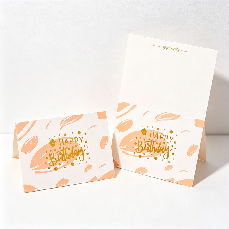 CouldNook Birthday Greeting Card - Pastel Foil Message Designs
