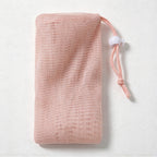 CouldNook Drawstring Foaming Net - Layered Mesh Pouch and Sliding Cord Lock