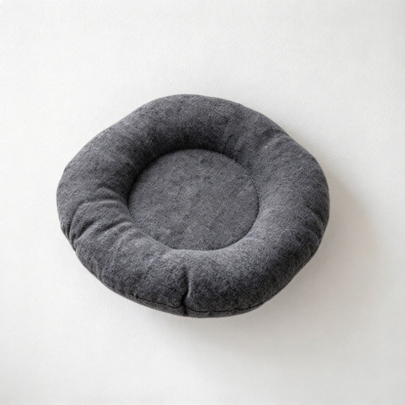 CouldNook Padded Coaster - Raised Fabric Ring and Recessed Round Center