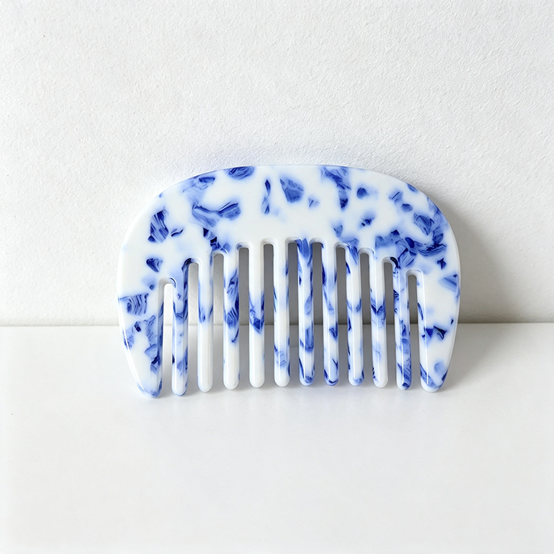 CouldNook Rounded Wide Tooth Hair Comb - Visible Tooth Profile