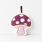 CouldNook Cartoon Coral Fleece Hand Towel‑Hanging Absorbent Cloth