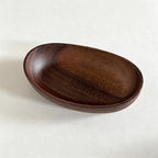 CouldNook Faux Wood Key Tray Storage Rack - Desktop Organizer Storage Box