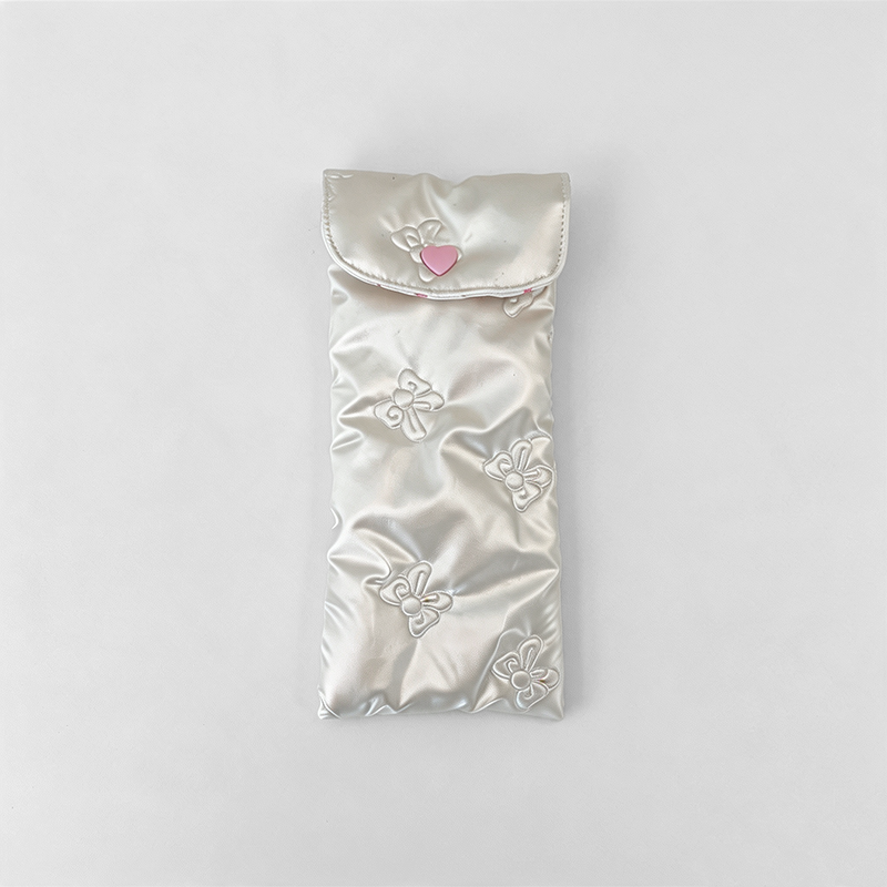 CouldNook Quilted Slim Sleeve Glasses Case - Everyday Display Detail