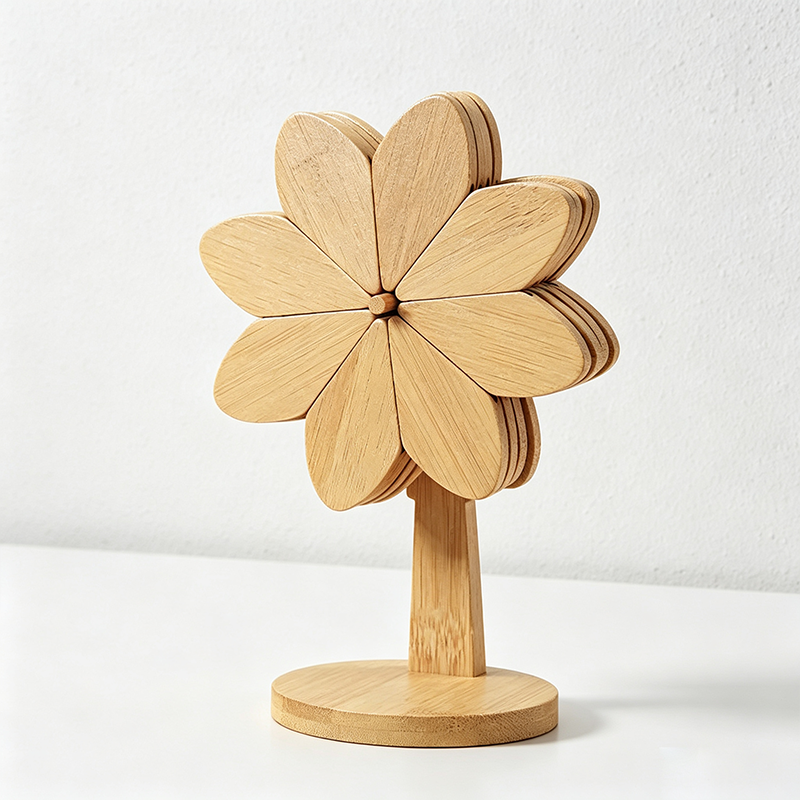 CouldNook Wood Tree Trivet - Table Heat Accent
