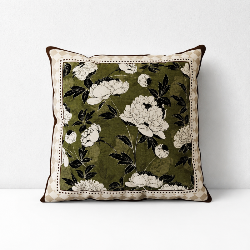 CouldNook Decorative Pillow Cover - Floral and Graphic Designs