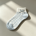 CouldNook Mixed Pattern Crew Socks - Everyday Character Accent