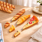 CouldNook Food Shape Ballpoint Pen - Pizza and Bread