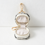 CouldNook Keychain Mini Round Jewelry Case - Everyday Display Detail
