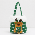 Knit Reindeer Pouch