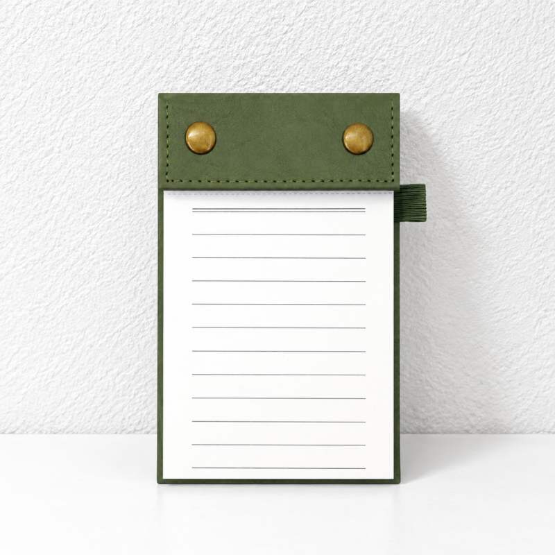 CouldNook A6 Refillable Memo Pad - Snap Button Cover