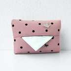 CouldNook Polka Dot Car Tissue Holder - Visor Mounting Straps
