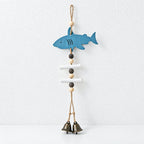 CouldNook Sea Animal Wind Chime - Hanging Shapes and Bell Strands