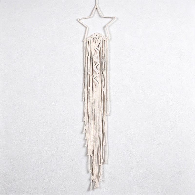 CouldNook Macrame Wall Hanging-Boho Woven Tapestry Home Decor
