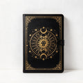 CouldNook Celestial Notebook - Sun and Moon Foil Pattern and Lined Pages