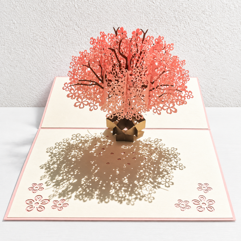 CouldNook Birthday Pop-Up Greeting Card - Layered Celebrations and Optional Musical Designs